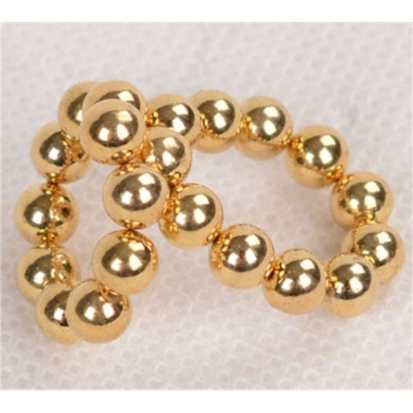 

high intensity gold and nickel plating on magnetic beads