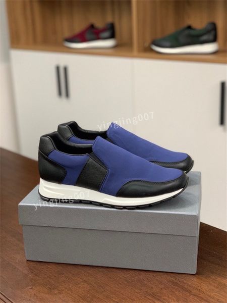 

2022 casual shoes boots mens white high sneakers printing valentinoes shoes embossed grained platform shoe suede calfskin leather runner lac, Black