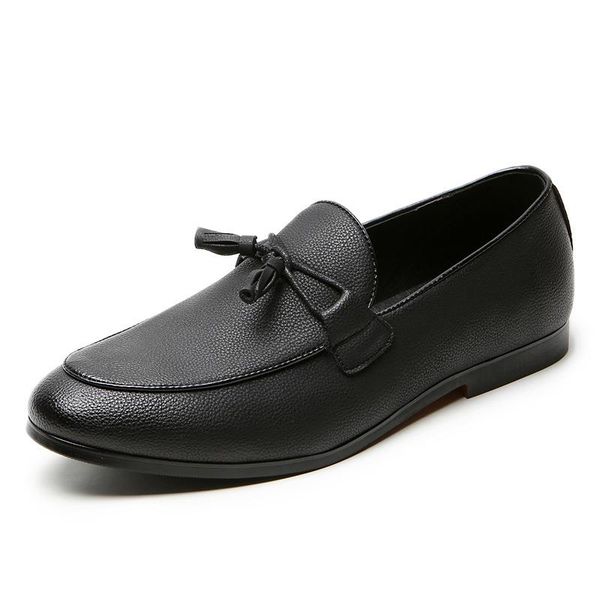 

dress shoes men's leather autumn formal men big size black oxford for zapatos de hombre