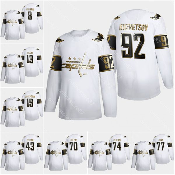 

alex ovechkin 2020 washington capitals jersey braden holtby tom wilson t.j. oshie john carlson jakub vrana evgeny kuznetsov nicklas backstro, Black