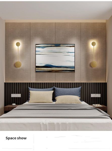 

wall lamp nordic postmodern minimalist living room background big dipper creative bedroom bedside corridor el