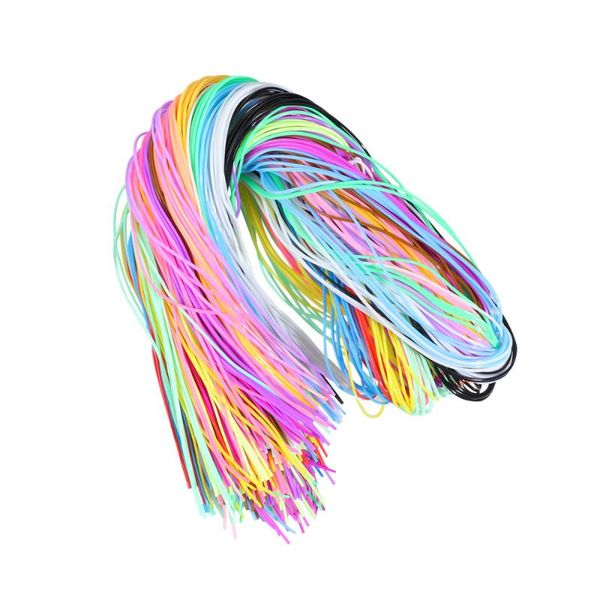 

other lighting accessories 200pcs colorful braided rope pvc wire diy string