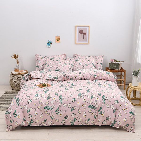 

bedding set floral pattern duvet cover sets ropa de cama matrimonio quilt cover double//king bedclothes for adult