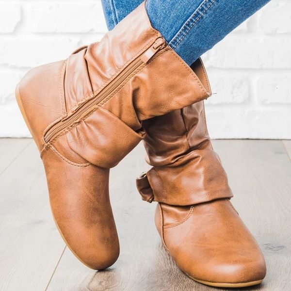 

new female fashions winter ladies round head bow down women casual boots tyh67 q3mw, Black