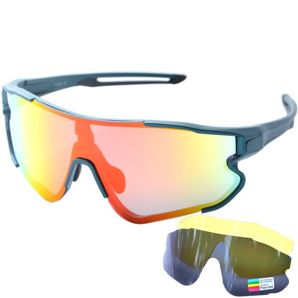 

cycling glasses wanbler xq-548 sunglasses outdoor sports protection polarized light shooting running archery mountaineering hiking baseball, White;black