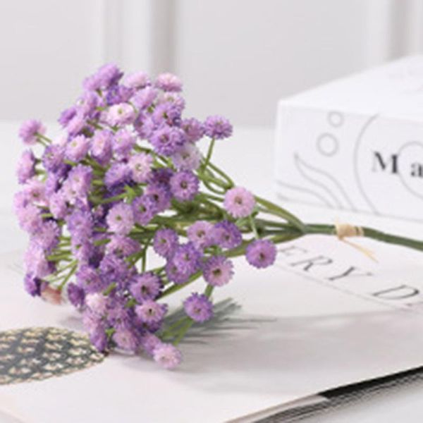 

gypsophila bouquet fake flowers bouquet bride wedding bridel decor silk