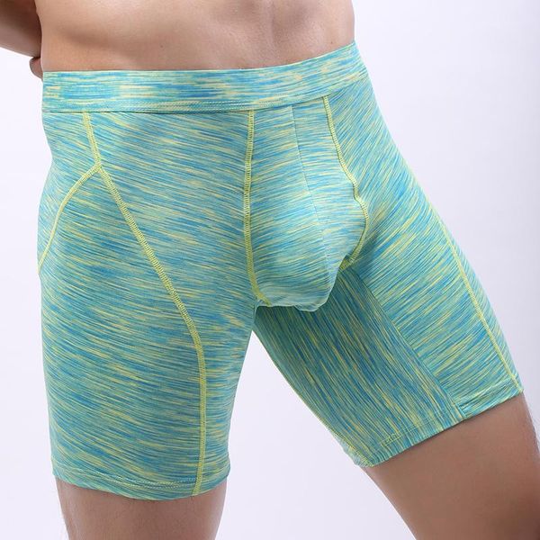 

underpants long boxer shorts panties men underwear boxershorts comfortable soft brand male, Black;white
