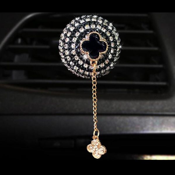 

car air freshener 2pcs diamond ball in the conditioning outlet perfume clip aromather fragrance diffuser