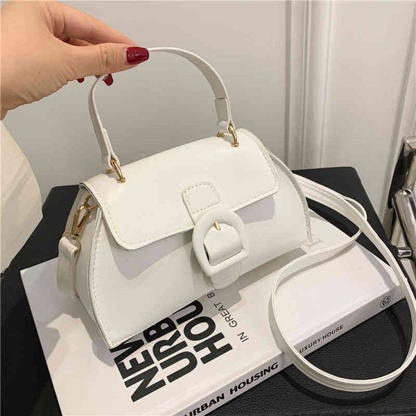 

2021 summer new ins simple single shoulder diagonal armpit bag french casual fashion handbag