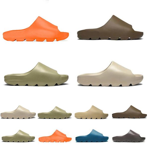 

desert sand 2021 triple black bone white resin sandals men's slippers bb