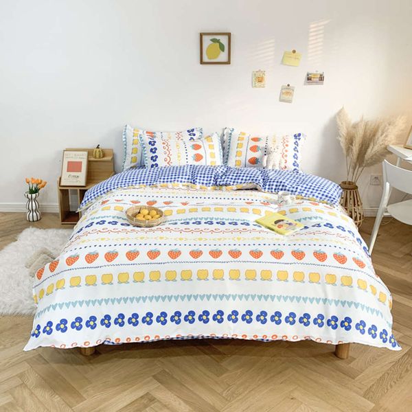 

bed linings aloe cotton 4-piece dormitory sheet quilt cover 3-piece bedding