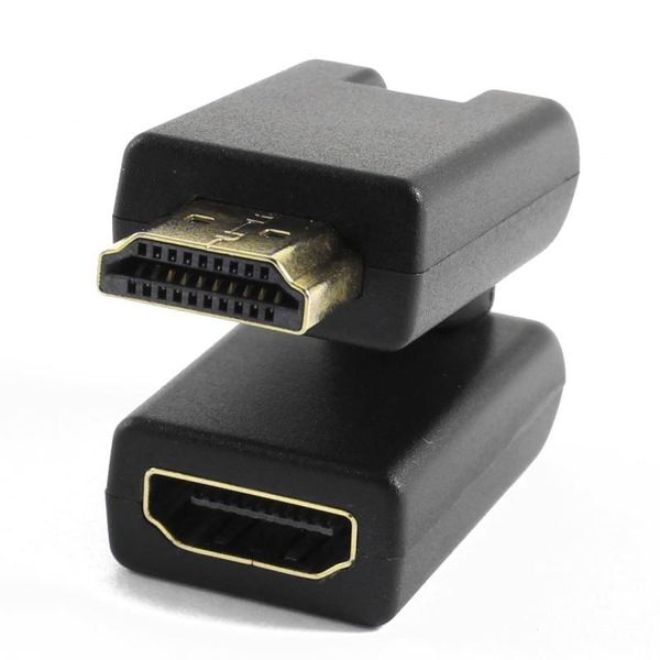 

rotation 360 degree v1.4 male to female connector adapter black