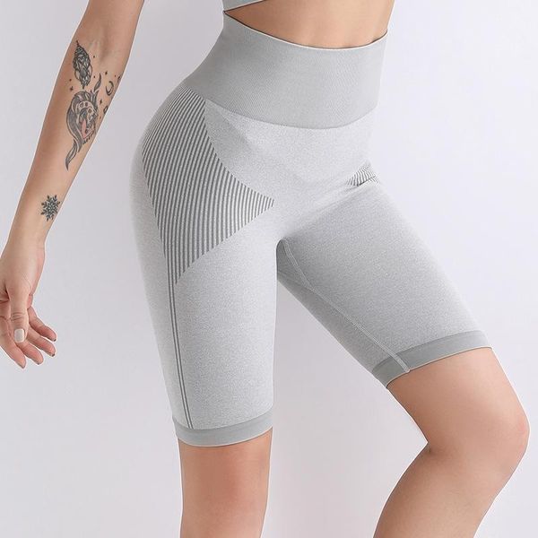 

yoga outfit seamless sports shorts for women hip push up short leggings high waist gym tummy control workout fitness