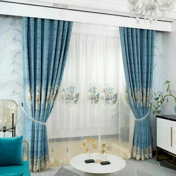 

curtain & drapes curtains for living room dining bedroom classical luxury chinese style shading jacquard window