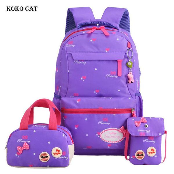 

backpack primary school student bookbags orthopedic satchel for girls teenagers boys kids daily rucksack mochila escolar