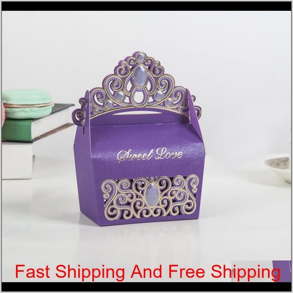 

princess crown wedding candy boxes chocolate gift boxes romantic paper candy bag box wedding cand qyljqj bwkf