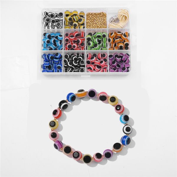 

dropshipping server 2021 stay at home fashion manual cord diy jewel 12 style acrylic striped cartoon pattern resin material bead factory dir, White;red