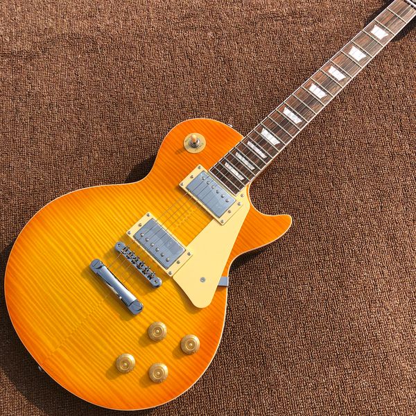 

electric guitar,rosewood fingerboard,honey burst maple ,abr-1 bridge