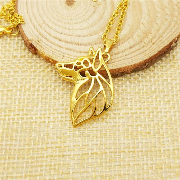 

pendant necklaces swedish vallhund necklace women cute dog animal jewelry christmas gift silver color gold