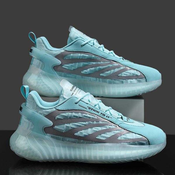 

men's summer breathable flying woven sneakers youth mh men's casual running sho thin