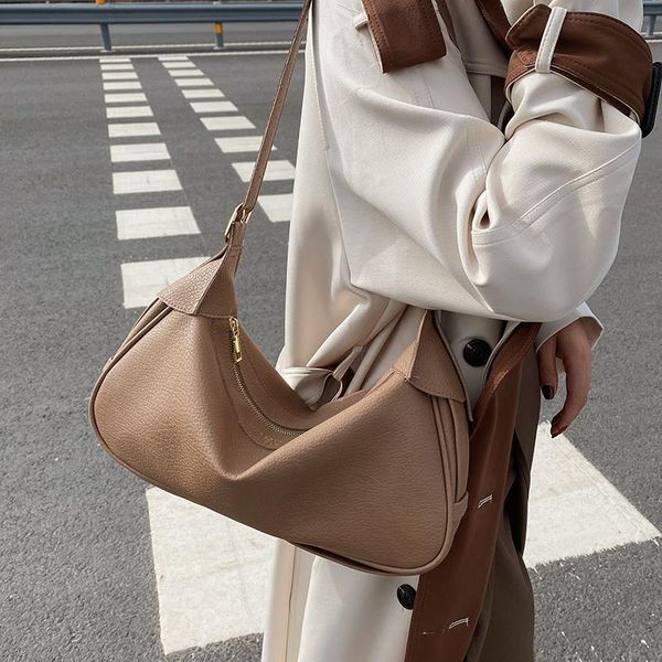 

evening bags 2021 begs designer bandolera bolsas women simple texture commute armpit bag shoulder tote messenger