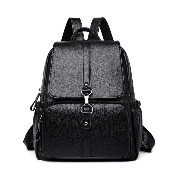 

backpack 2021 double shoulder bag students open school fashion leisure travel