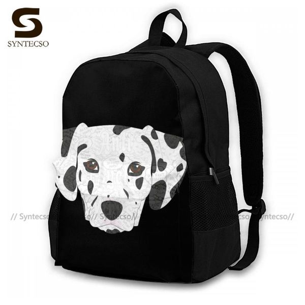 

dalmatian backpacks youth big pretty backpack polyester cycling bags