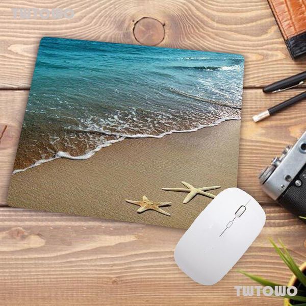 

mouse pads & wrist rests big promotion starfish beach durable rubber waterproof mat pad size for 18x22cm speed version gaming mousepads