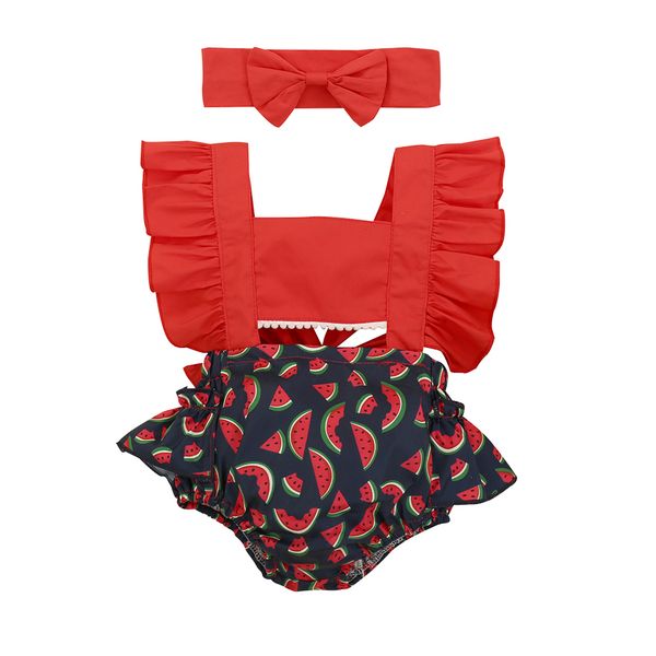 

0-24m newborn kid baby girl clothes ruffles sleeveless summer floral romper elegant cute sweet sunsuit new born outfit, White