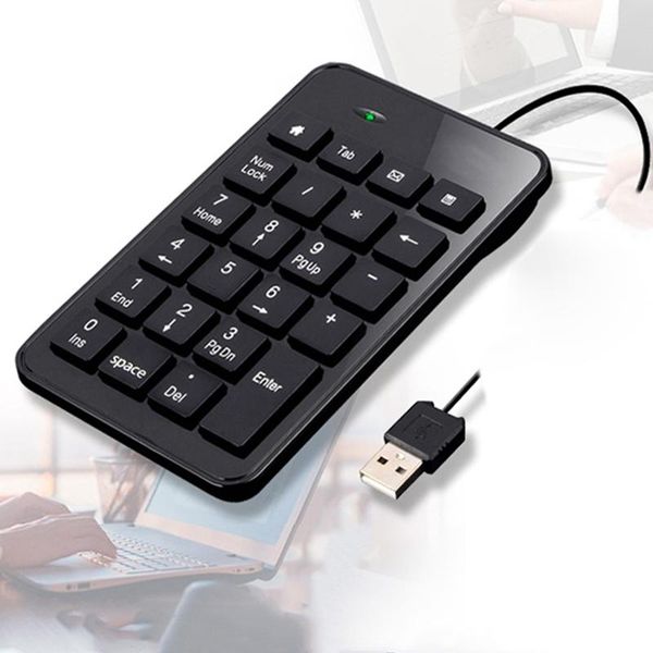 

keyboards wired numeric keyboard, accounting and financial dedicated keys, 23-key keypad