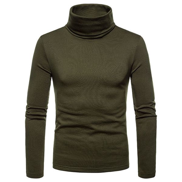 

mens thermal turtle neck skivvy turtleneck sweaters stretch shirt us, Black;blue