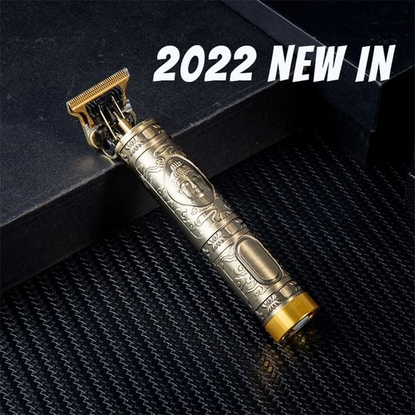 

t9 electric hair clipper trimmer for men rechargeable shaver beard barber cutting machine cut 220312