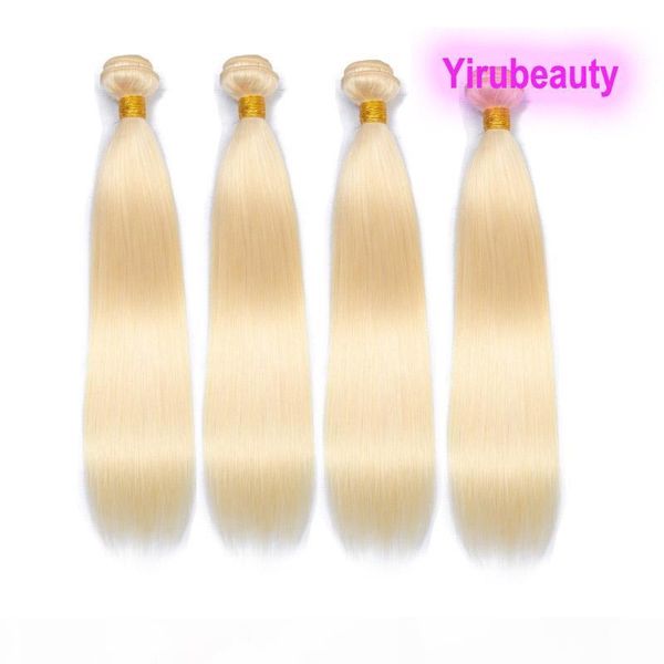 

malaysian blonde 10 bundles 100% virgin human hair extensions 613 color silky straight double wefts 10 pieces lot wholesale, Black