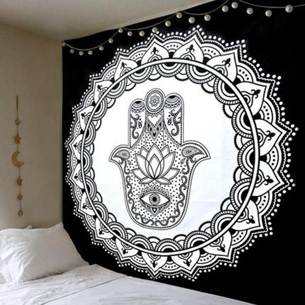 

tapestries mandala tapestry wall hanging bohemia gypsy home bedroom decorating chic geometry pattern throw blanket #0