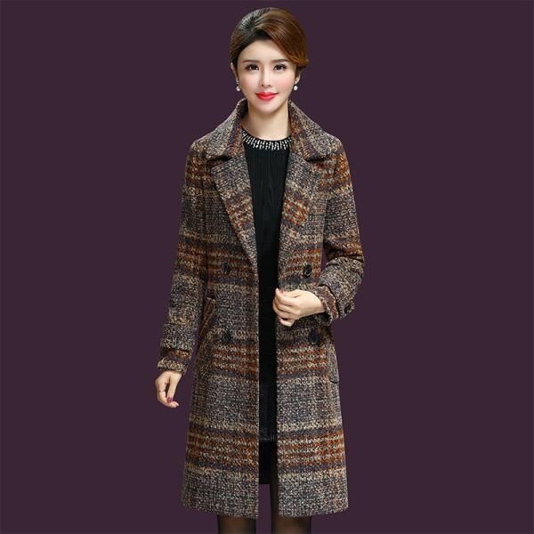 

women's trench coats richkeda store 2021 windbreaker short autumn fashion large size loose slim coat casual top, Tan;black