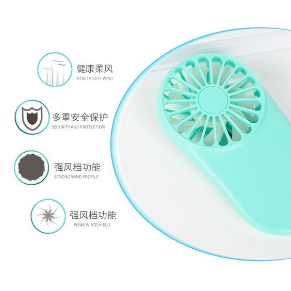 

electric fans pattern pocket usb charge mini- hold student outdoors