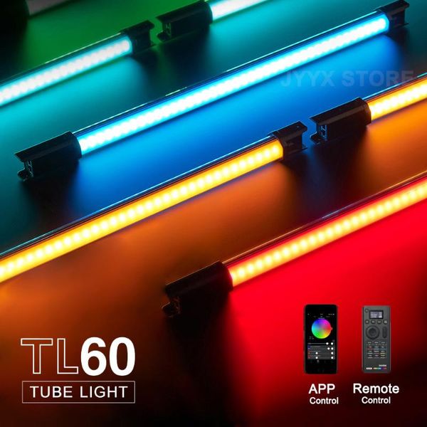 

godox tl60 tube light rgb handheld led video light remote app led handheld stick pgraphy rgb ice