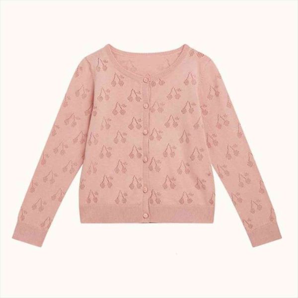 

bp style spring amp autumn pink cherry cardigan woolen coat for baby girl kids knitted sweaters knitwear, Blue