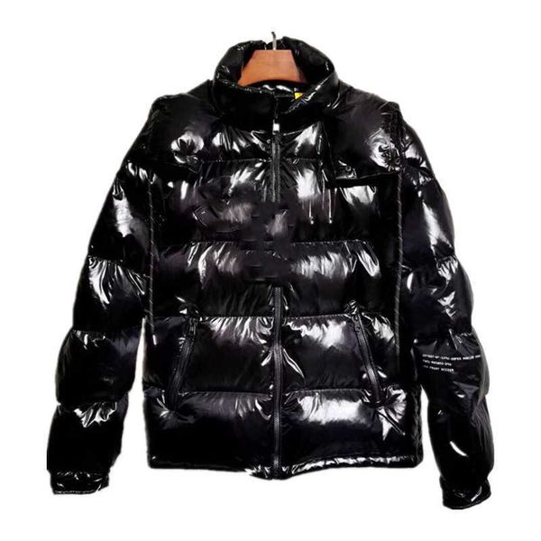 

men's and women's jackets, down parka, classic casual winter jackets, outdoor feathers to keep warm, jackets, hoods, cold and wind, Black