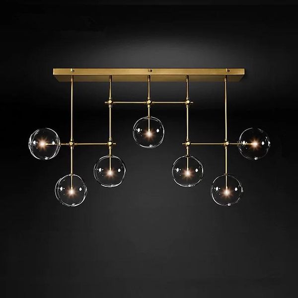 

postmodern led chandelier ceiling living room hanging lights home fixtures nordic dining room pendant lamps glass ball lighting