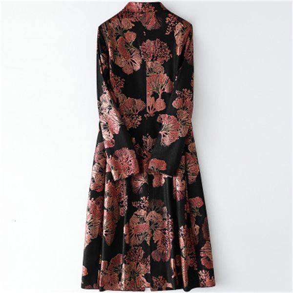 

2021 female autumn genuine sheep hide royal trench h77 96wz, Tan;black