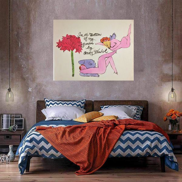 

andy warhol * in the bottom of my garden * home decoration handcrafts /hd print oil painting on canvas wall art canvas picture 210220