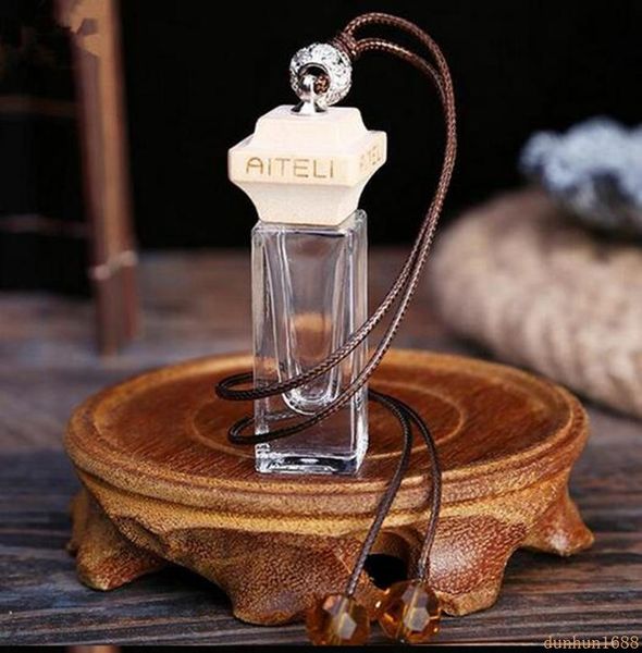 

storage bottles & jars car perfume bottle hanging cute air freshener carrier home fragrance deodorant glass fast #2132