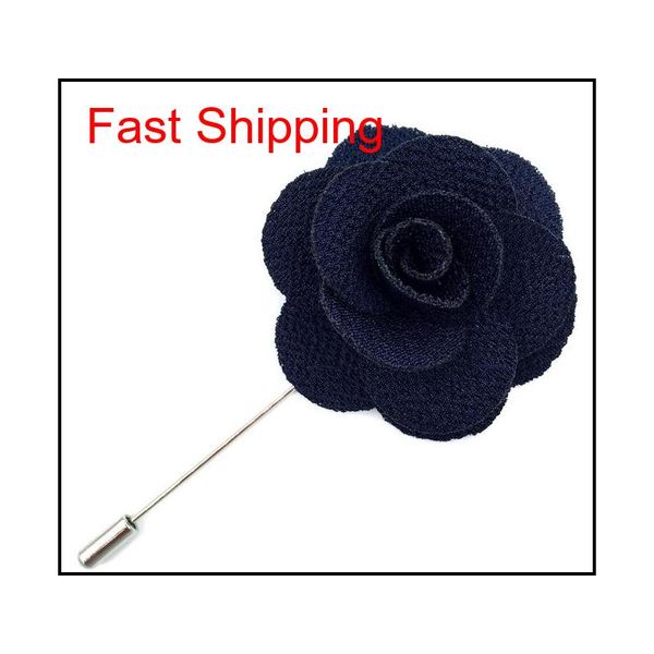 

boutonniere silk blend fashion mens lapel flowers handmade qylptg luckyhat, Silver