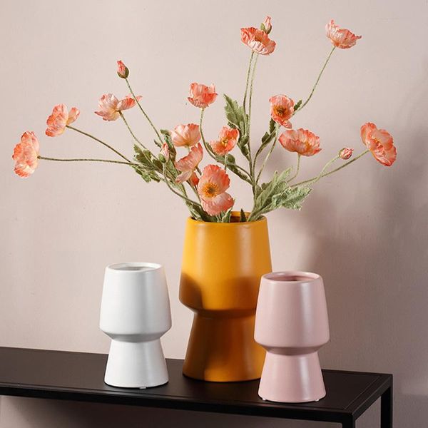 

home decoration nordic ins morandi modern minimalism ceramics vase light luxury deskornaments creativity art handicrafts