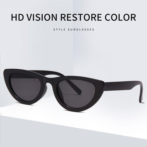 

fashion trend sunglasses outdoor hip hop frame sun glasses polarize brand retro designer anti-glare eyewear uv400 female, White;black