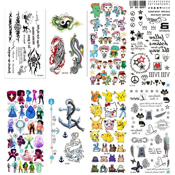 

temporary tattoos waterproof tattoo tatoo temporaire femme sticker body women tatoos temporales for sleeve chest kids
