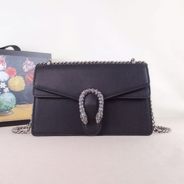 

3a quality women bag 400249 28cm dionysuss canvas small shoulder bag,tiger head closure,genuine leather crossbody