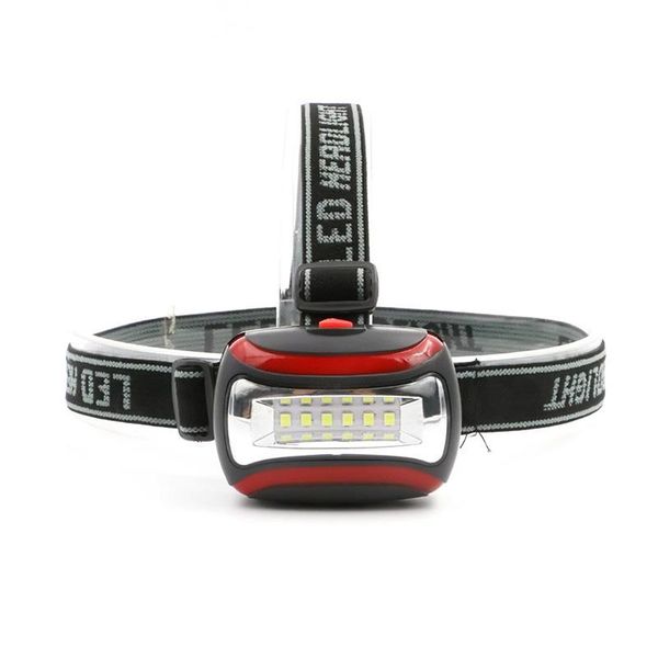

head lamps portable mini 6 led headlamp 3 modes beam light easy carry 3* headlight lamp torch for outdoor lighting with headband