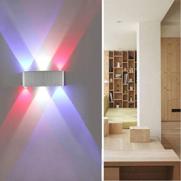 

wall lamp 2pcs led ac85-265v mounted sconce lights decorative living room bedroom corridor